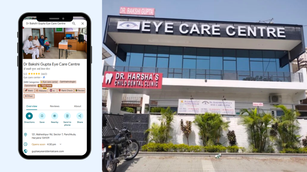 Dr Bakshi Gupta Eye Care Centre panchkula